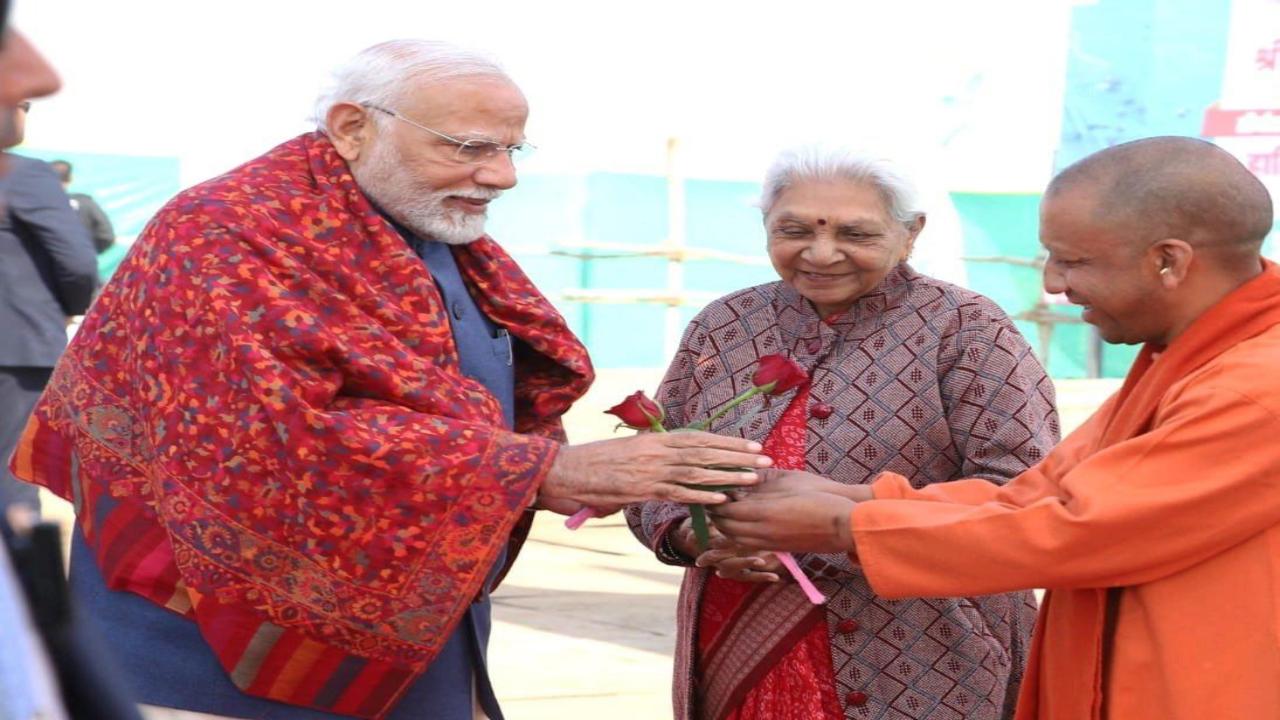 IN PHOTOS: PM Modi performs a ceremonial pooja at the Sangam Nose in Prayagraj