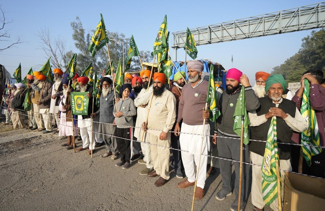 Farmers’ protest: Farmers to begin Delhi march from Shambhu border at 1 pm