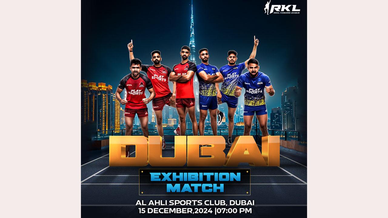 Dubai Welcomes Kabaddi with a Spectacular Exhibition Match