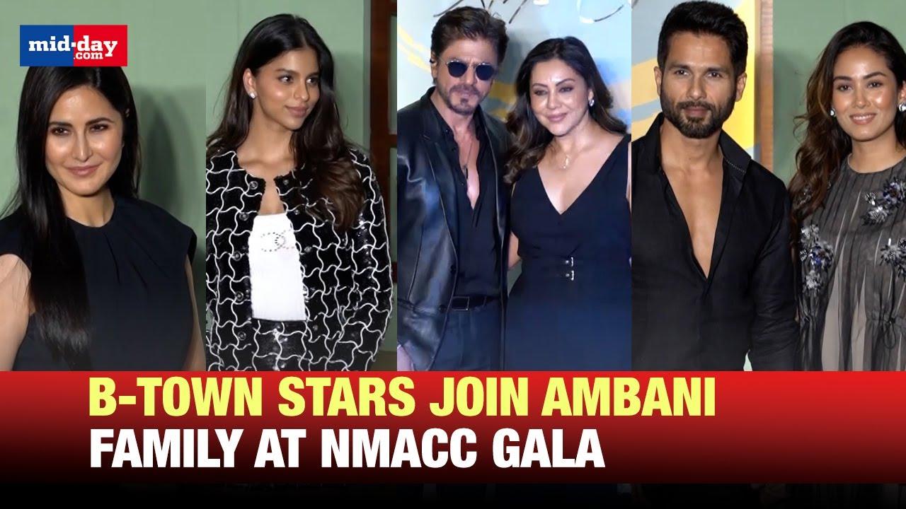 From Shah Rukh Khan to Katrina Kaif, celebs grace the NMACC Arts Cafe preview