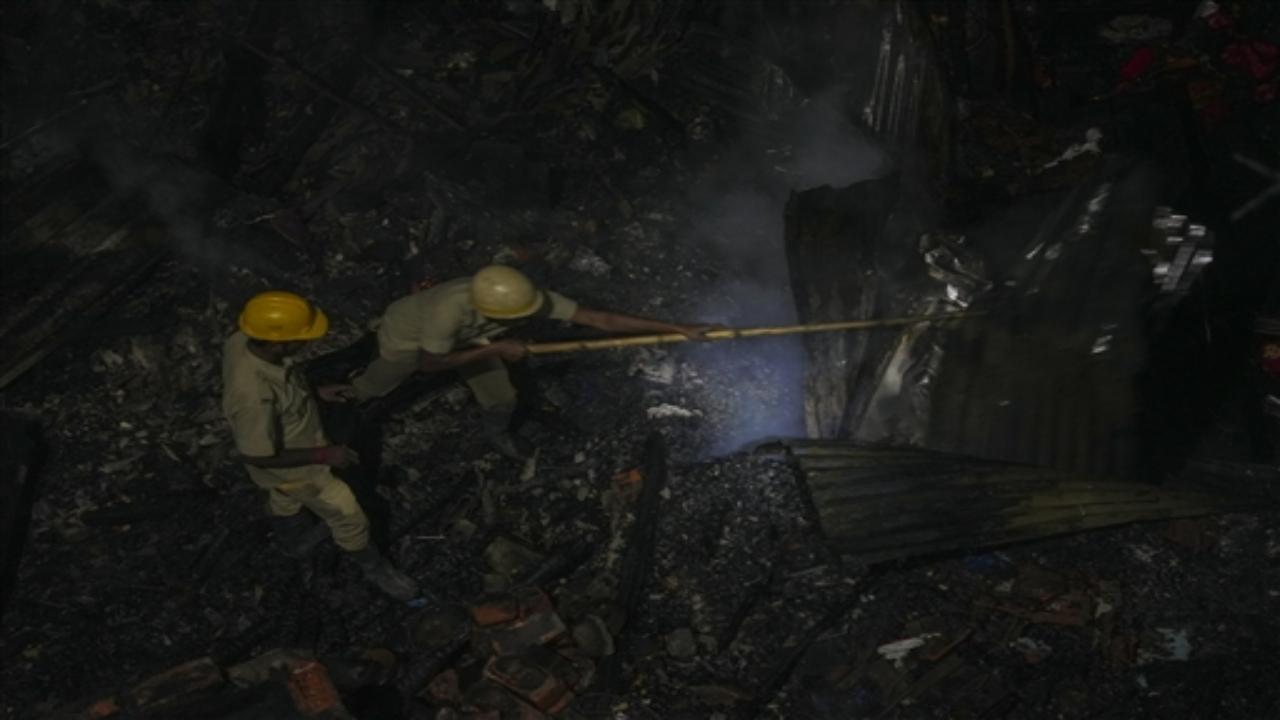 IN PHOTOS: Fire in Kolkata slum leaves over 40 shanties gutted