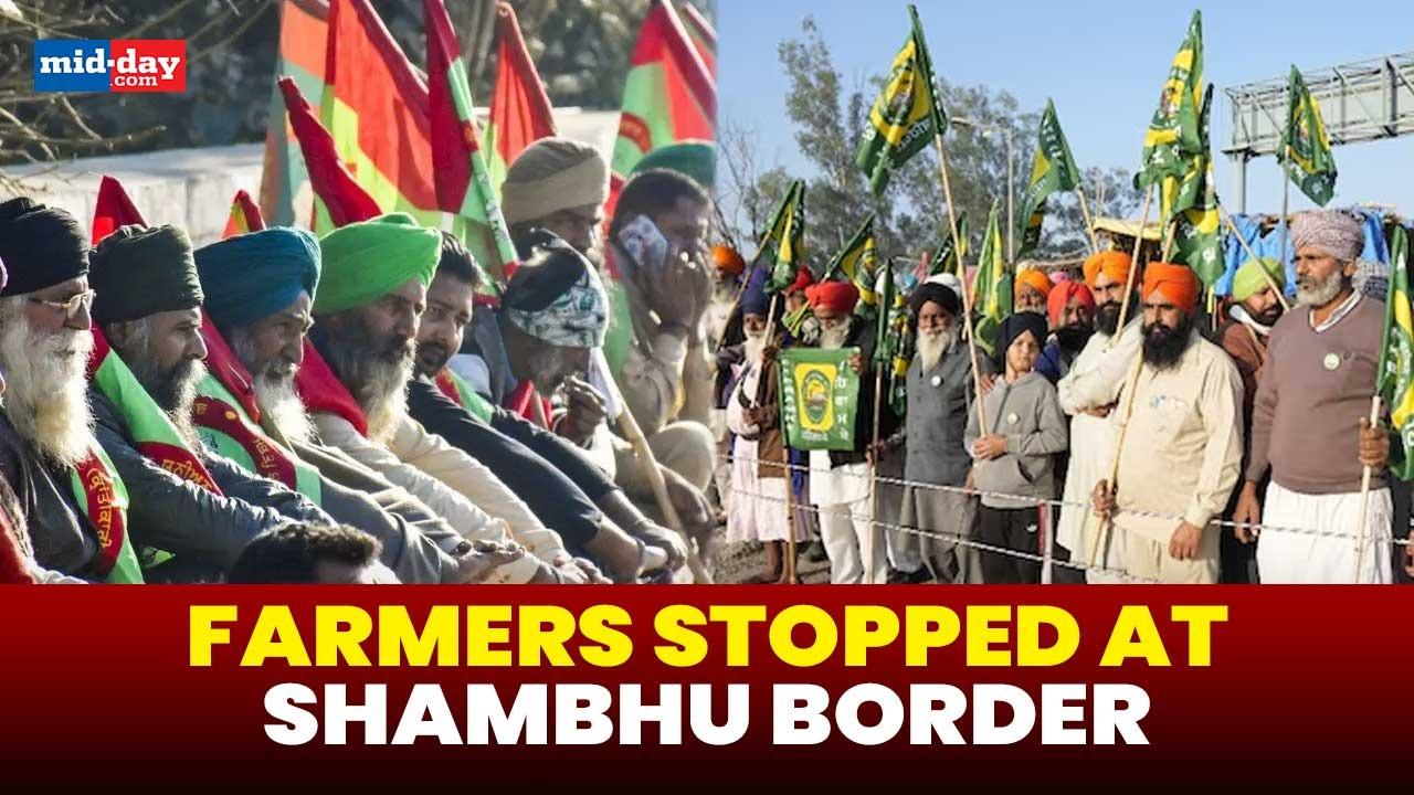 Farmers Protest: Farmers heading towards Delhi stopped at Shambu Border