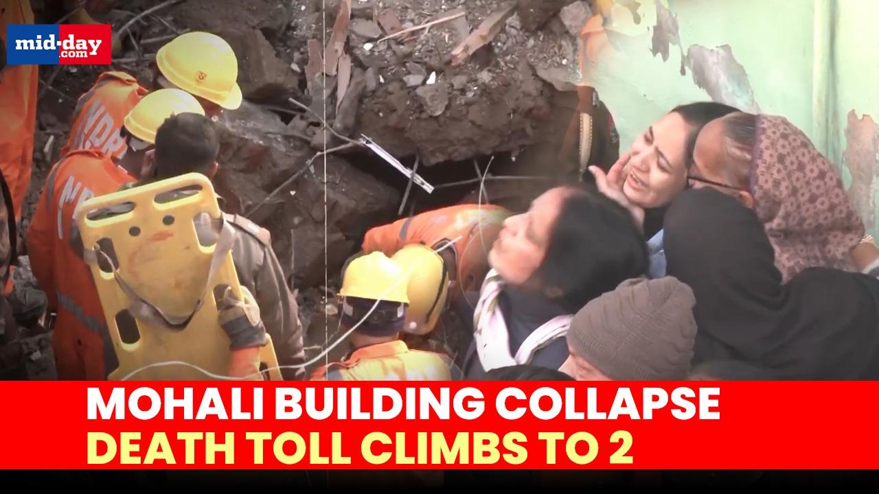 Mohali building collapse: Death toll reaches 2, Rescue operation continues