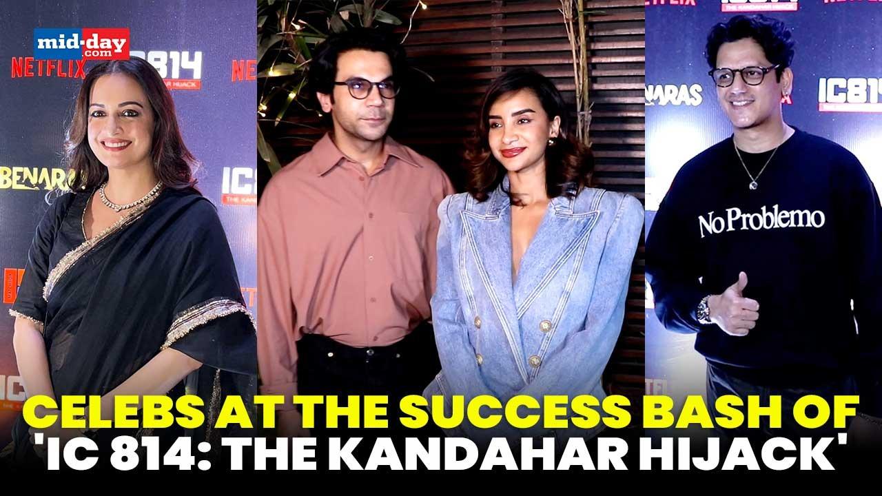 Rajkummar Rao & Vijay Varma at the success party of IC 814: The Kandahar Hijack