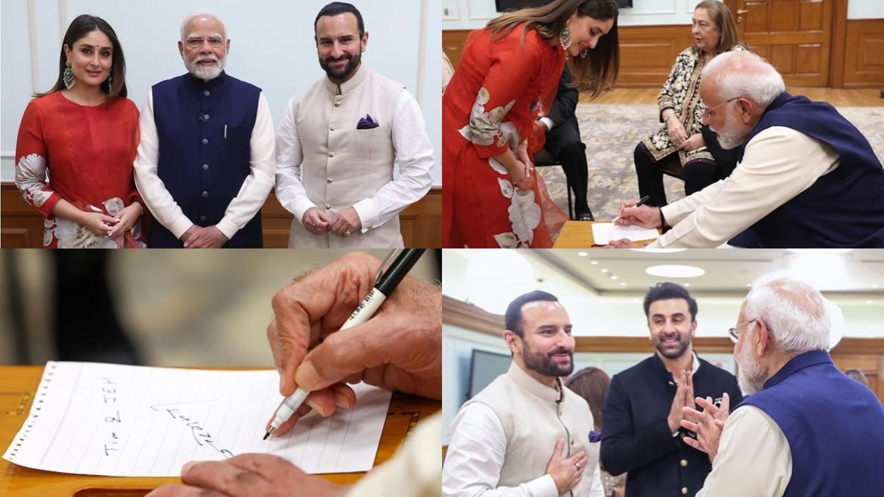 Watch: PM Narendra Modi shares inside video of his meeting with Kapoor family