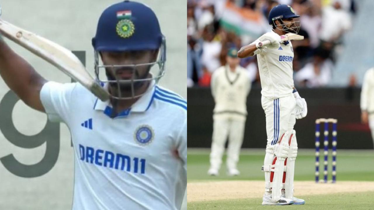 'Pushpa Raj' inspires Nitish Reddy’s celebratory gesture after maiden Test fifty