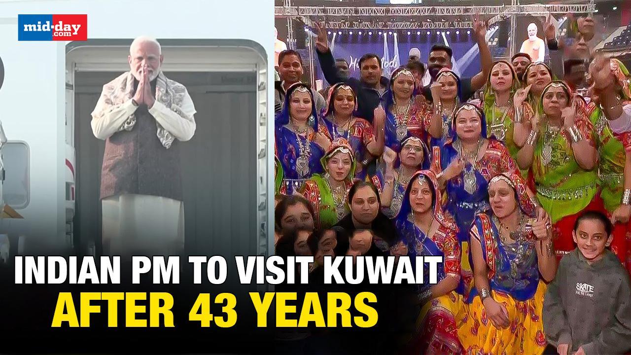 PM Modi in Kuwait: PM Modi departs for Kuwait to attend iconic Hala Modi event