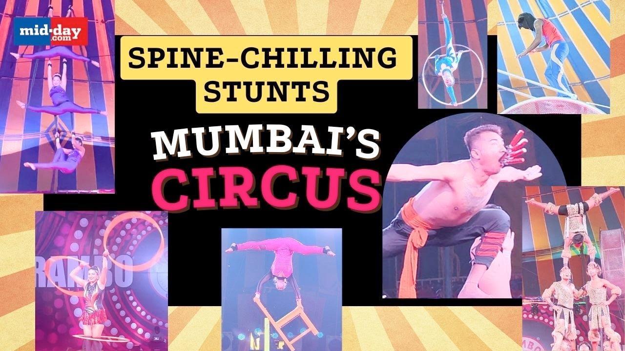 Making of Rambo Circus Show in Mumbai - Wheel Of Death, Flying Trapeze and more