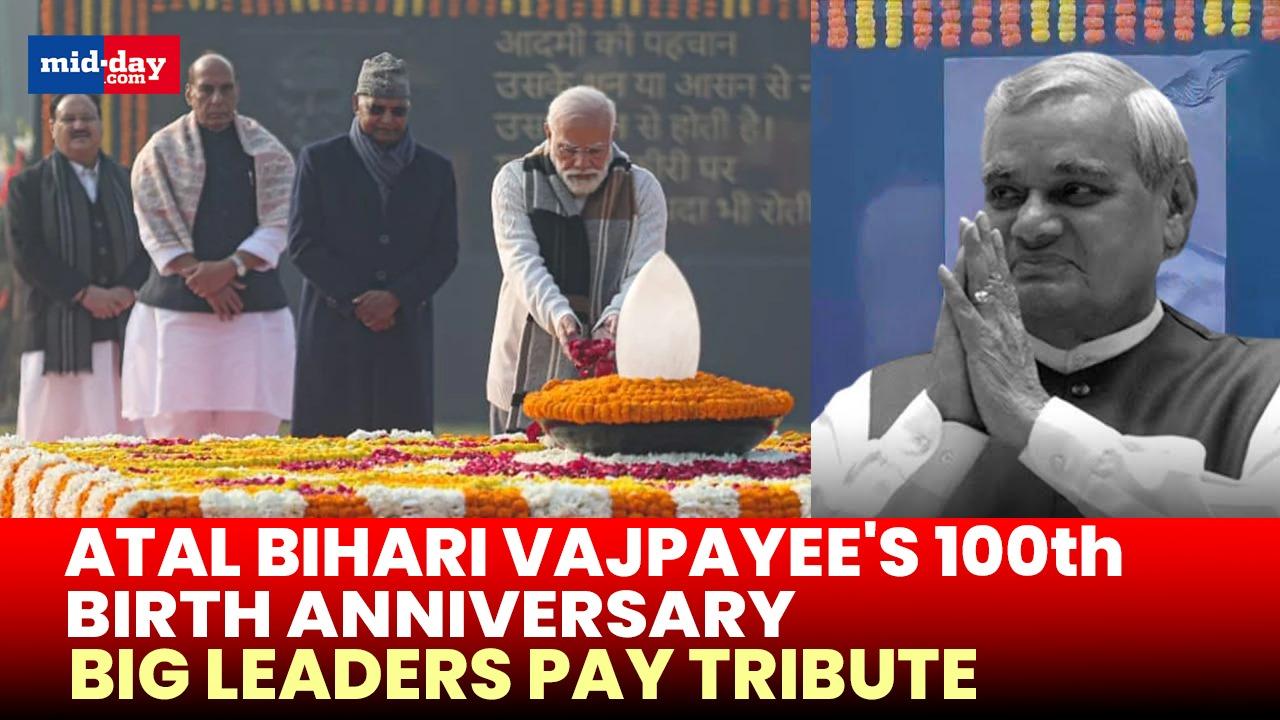 Atal Bihari Vajpayee's birth anniversary: PM Modi, Prez Murmu pay tribute