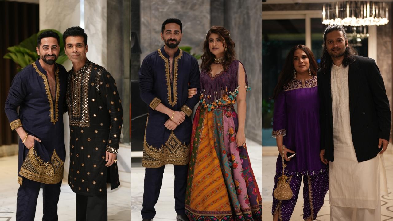 Ayushmann Khurrana & Tahira Kashyap's star-studded Diwali bash