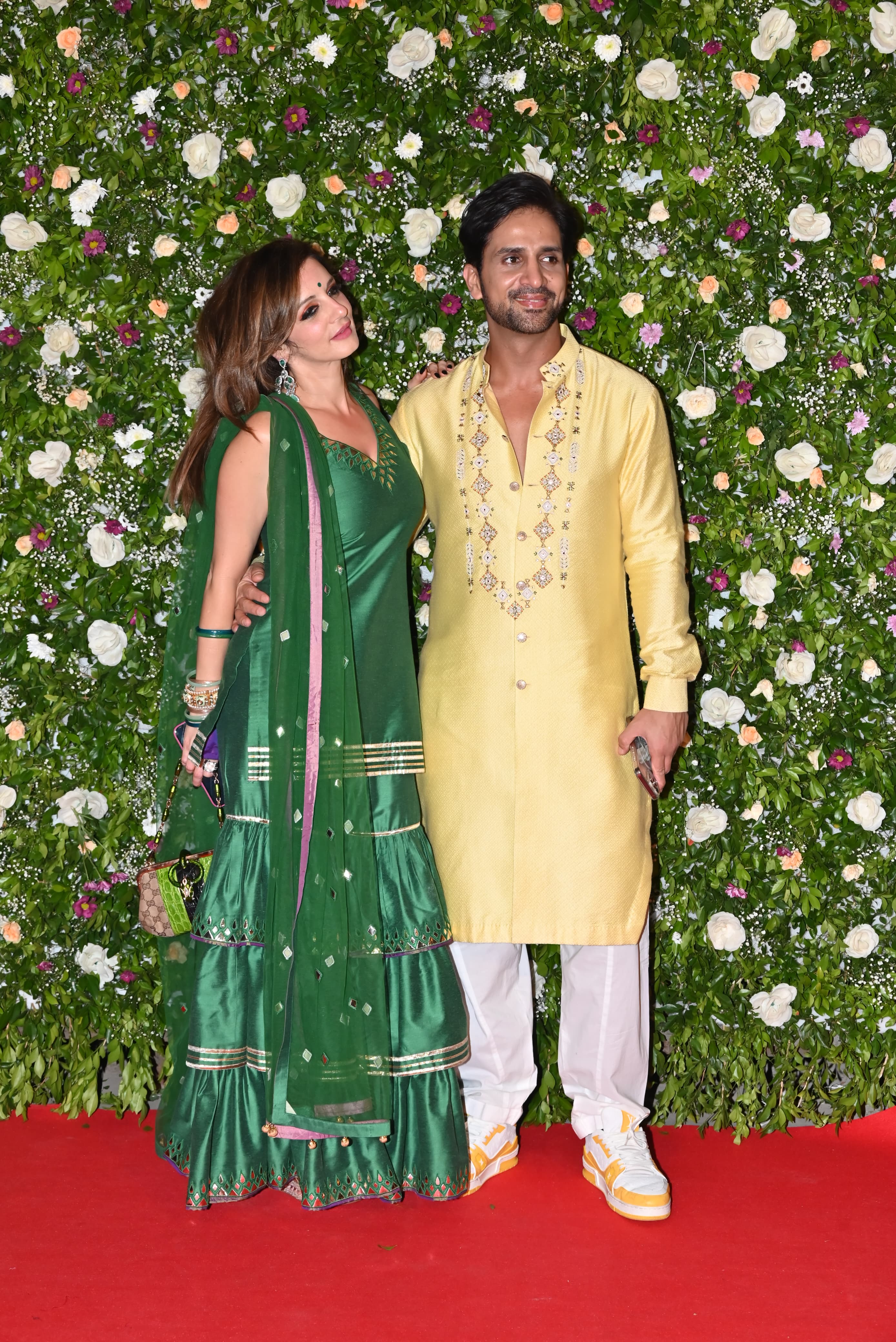 The cutest couple on the block, Sussanne Khan and Aly Goni arrived to celebrate Diwali