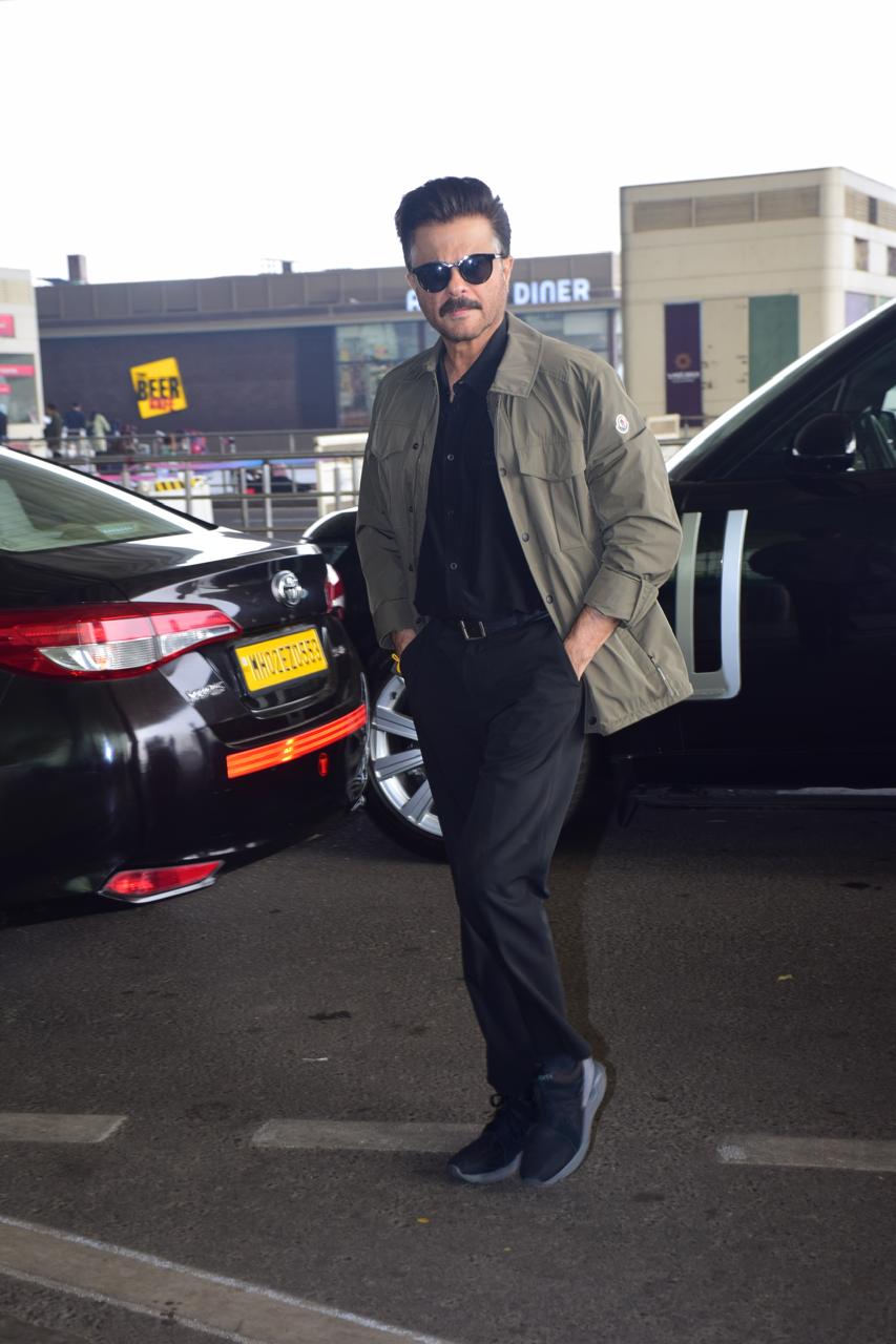 Anil Kapoor is definitely ageing like a fine wine. The actor looked incredibly handsome in a stylish airport look