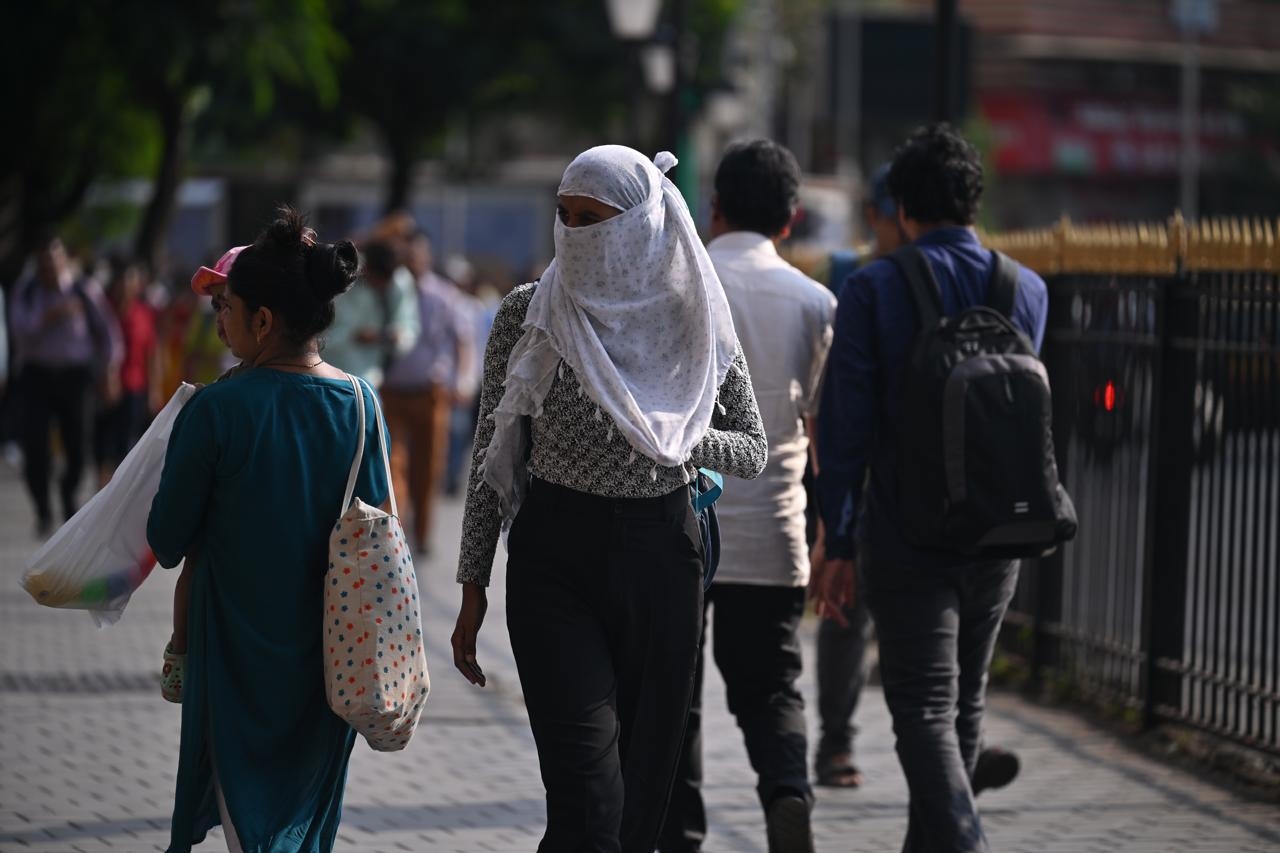 Residents have been advised to take precautions to protect themselves from extreme heat before stepping out