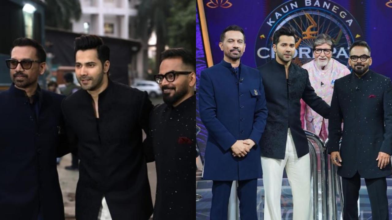 Varun Dhawan dances to Amitabh Bachchan's iconic songs on 'Kaun Banega Crorepati 16'