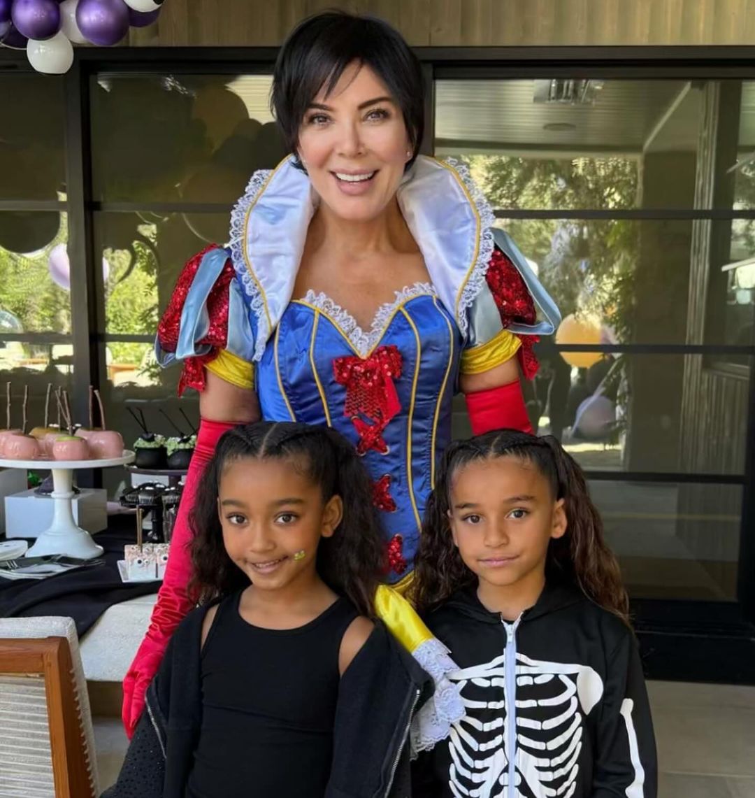 The Halloween celebration showcased Kris's fun-loving side as she joined in on the festivities, proving that age is just a number when it comes to celebrating with family.