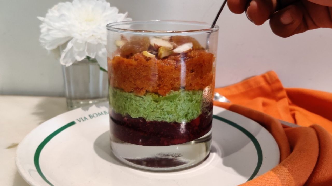 Ever thought of impressing your guests with a Halwa dish with multiple layers? 