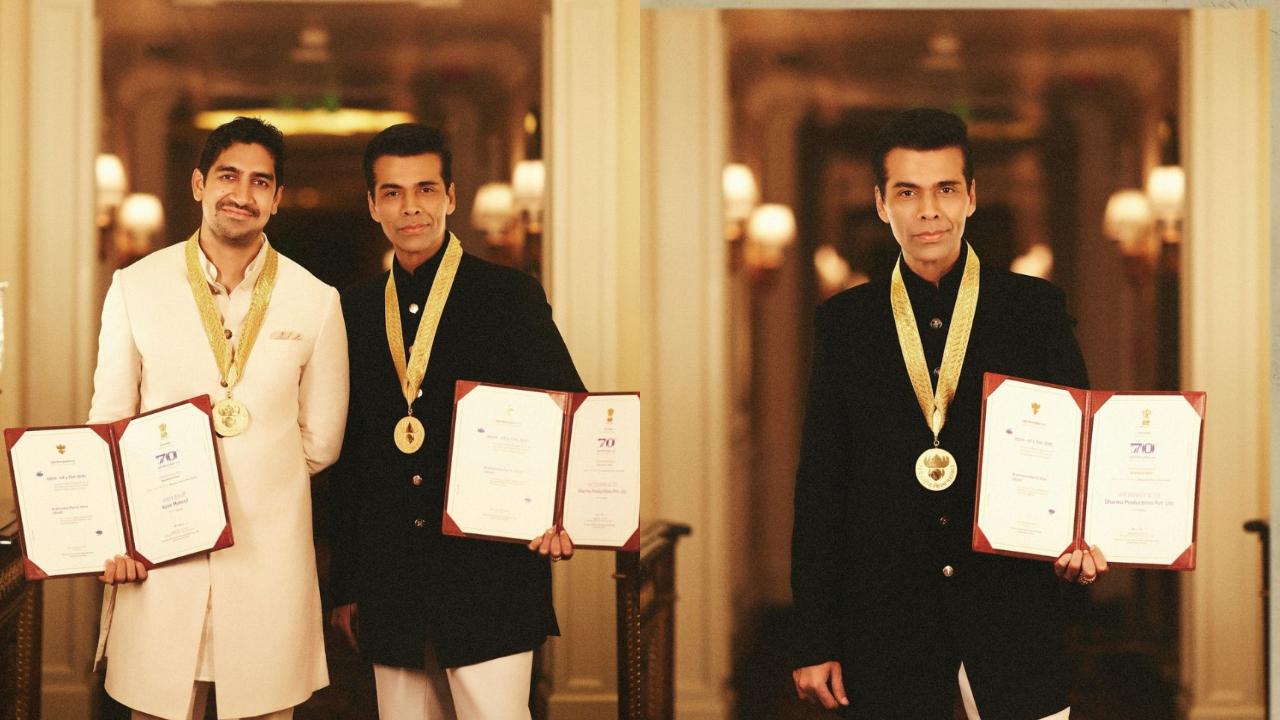 KJo's dual celebration with 3 National Awards on Dharma's 44th anniversary