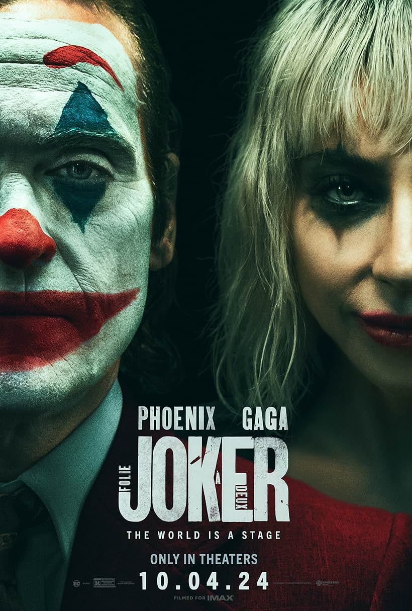 Joker: Folie a Deux (Prime Video, October 29)This musical sequel to the 2019 hit Joker dives deeper into Arthur Fleck's (Joaquin Phoenix) troubled mind, blending reality and fantasy in a darkly poetic way. Set in Arkham Asylum, Arthur meets Harleen “Lee” Quinzel (Lady Gaga) during music therapy, and their intense relationship turns toxic, pushing Arthur’s Joker persona to new extremes.