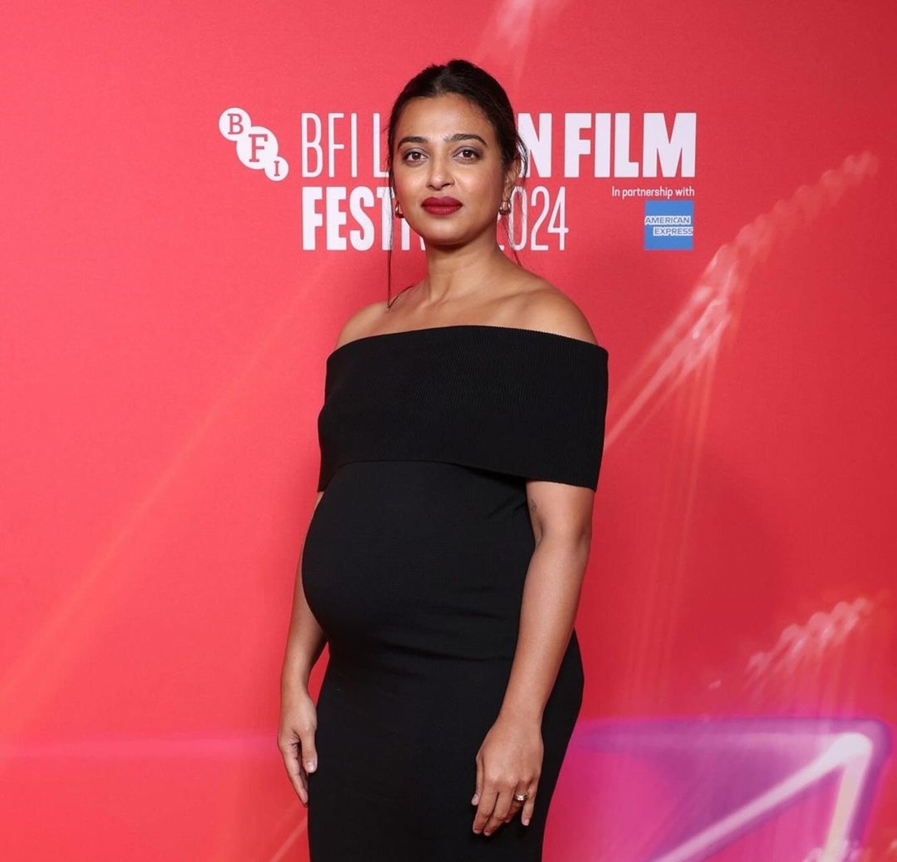 Radhika Apte announces pregnancy with red carpet debut of baby bump at BFI London Film Festival. Read more