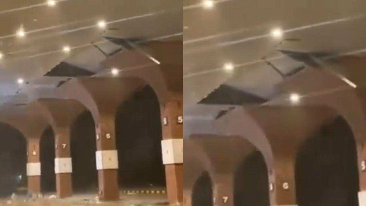 Video of Ratnagiri stn's flapping roof sheet rouses questions on quality of work