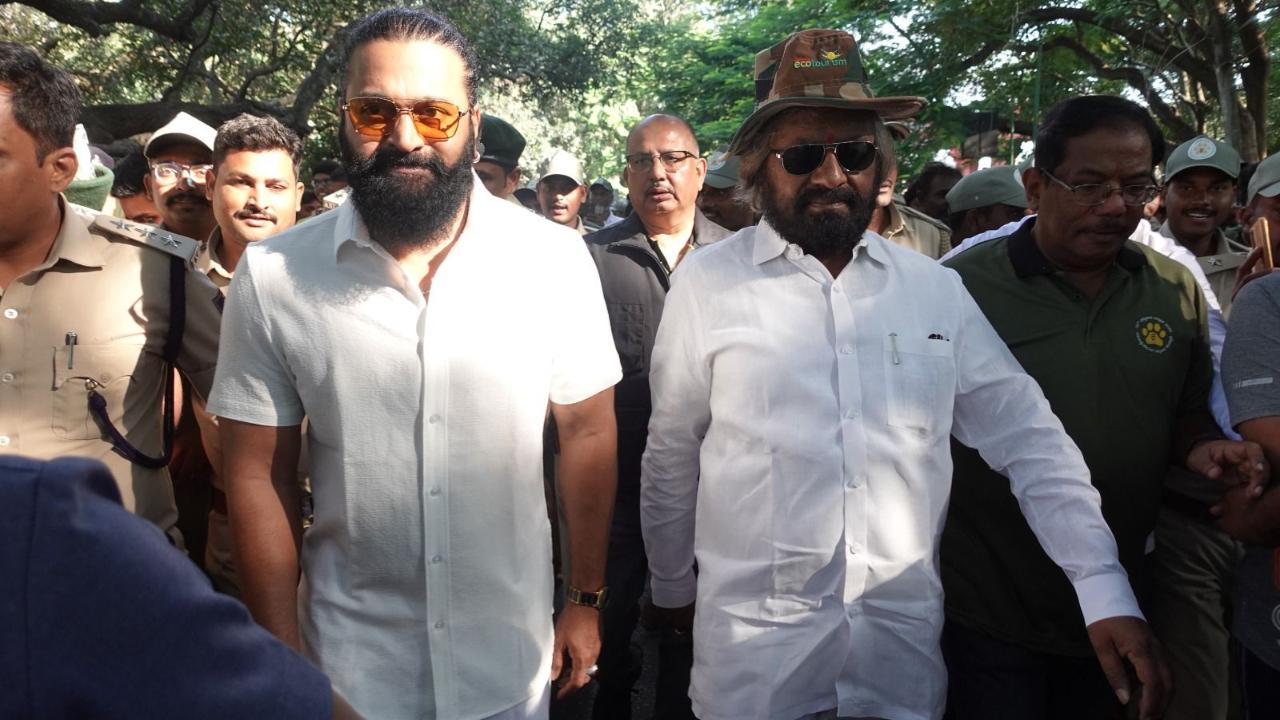 'Kantara' fame Rishab Shetty participates in Widlife Week's Walkathon