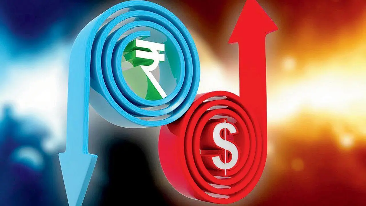 Rupee falls 4 paise to close at 84.09 against US dollar