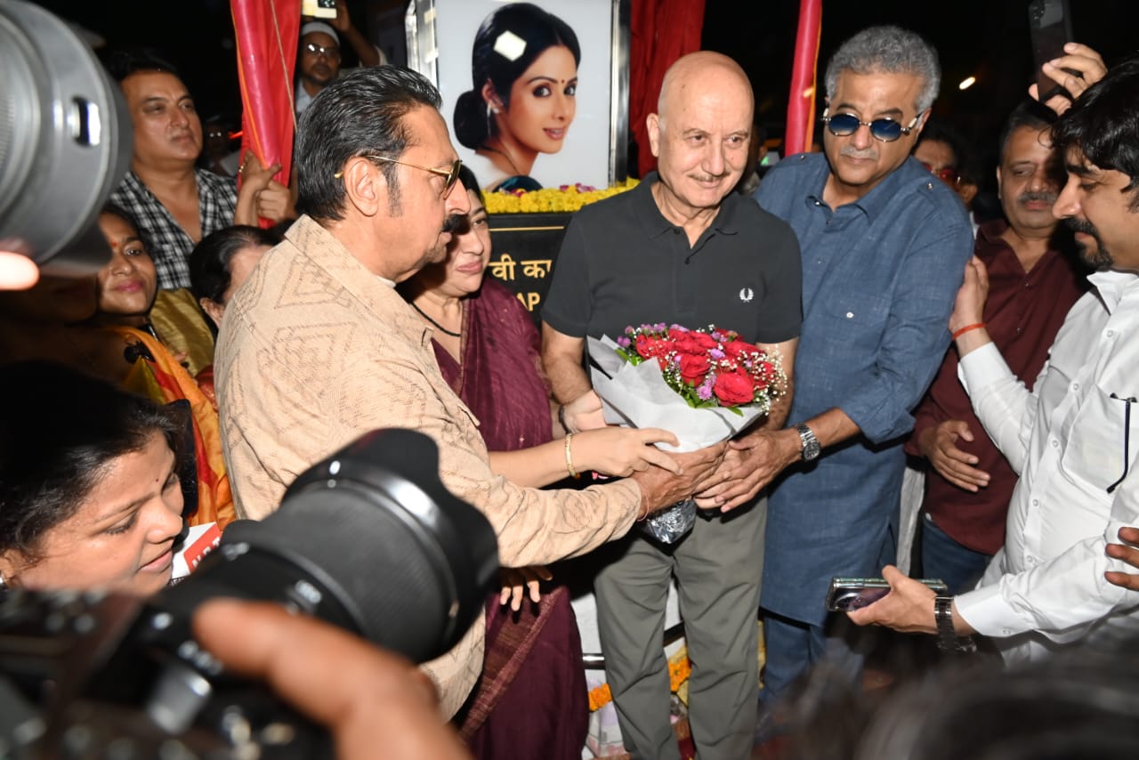 Anupam Kher was also present at the ceremony