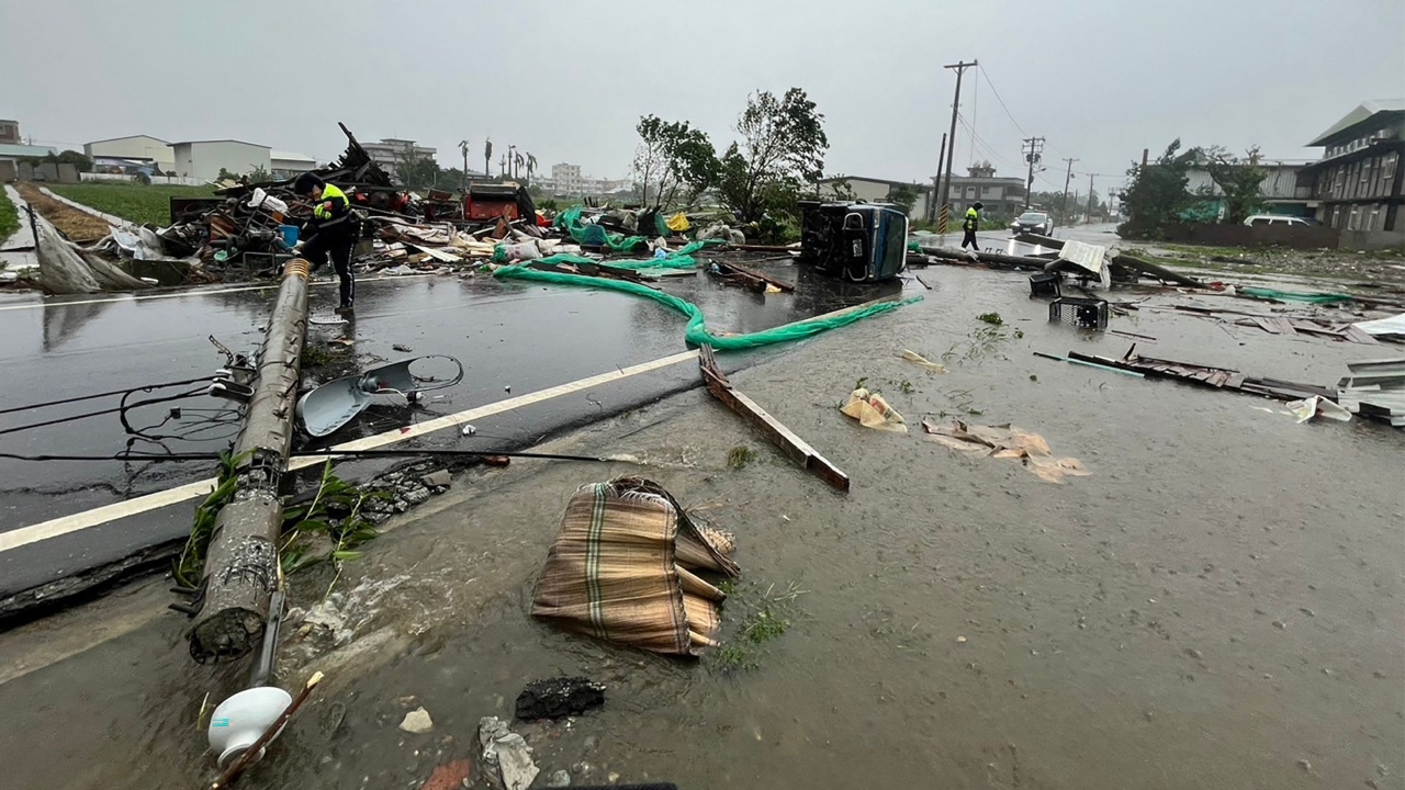 The storm prompted villagers in northern Philippine provinces to evacuate to shelters on Wednesday