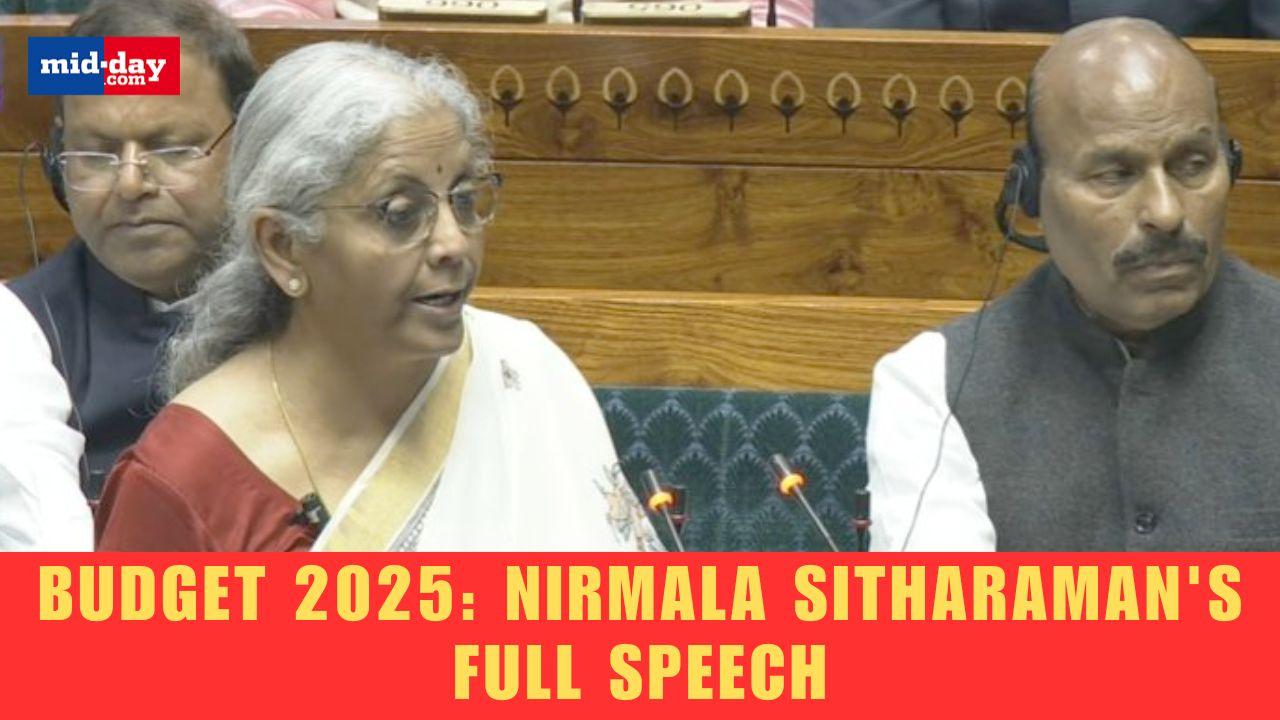 Budget 2025: Watch FM Nirmala Sitharaman's full speech on Budget