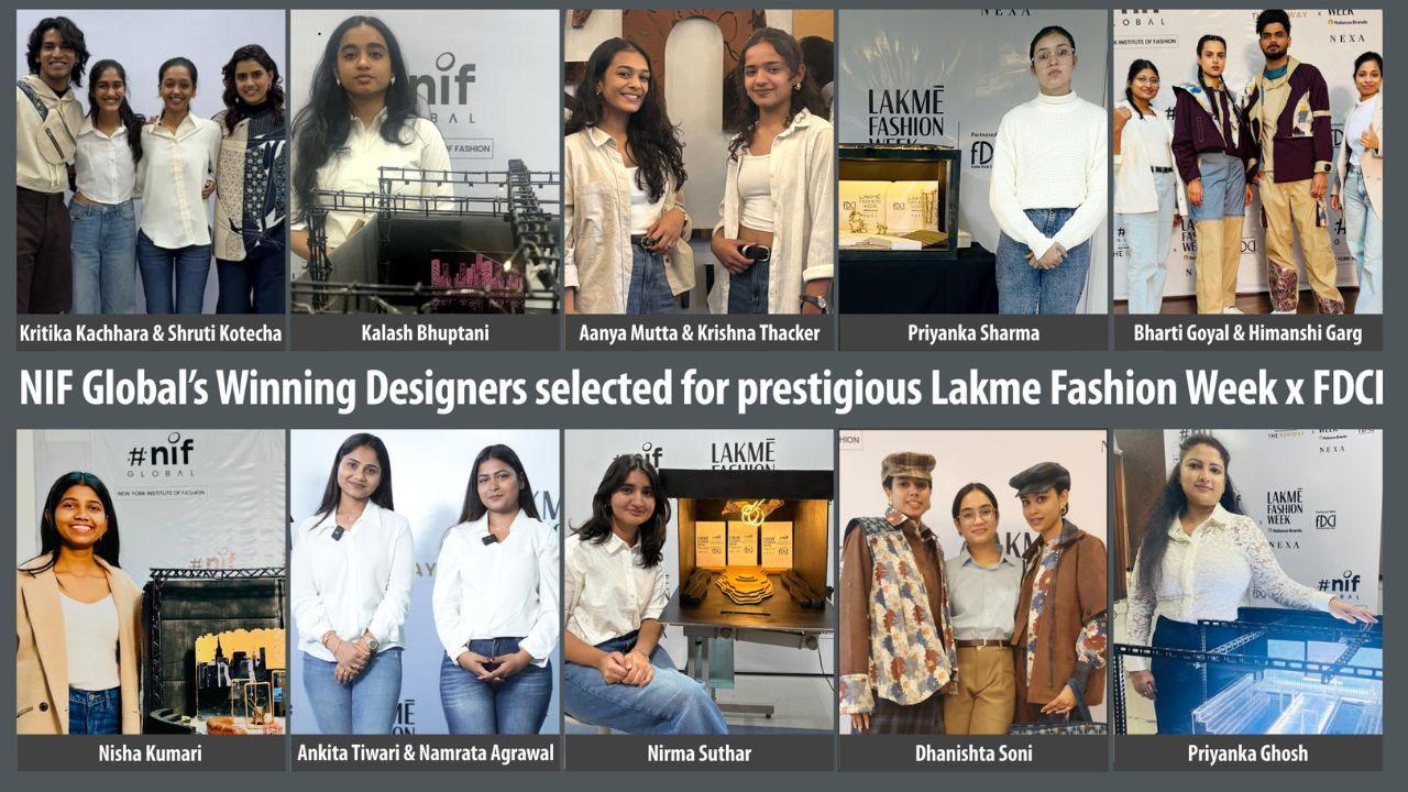 NIF Global’s Five-Day Talent Extravaganza Concludes, Setting the Stage for Lakmé Fashion Week x FDCI