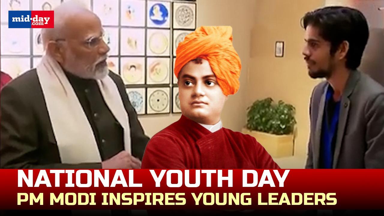 National Youth Day: PM Modi interacts with young leaders - Watch video