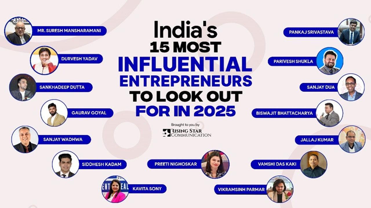 India's 15 most Influential Entrepreneurs to look out for in 2025