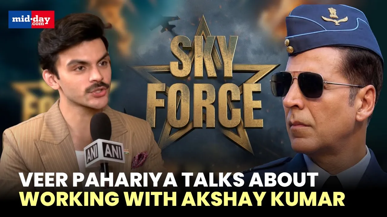 Sky Force: Veer Pahariya talks about working with Akshay Kumar and more