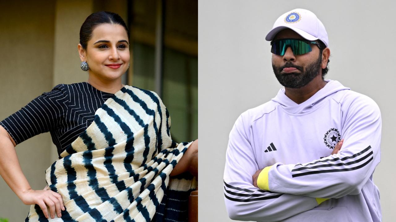 Vidya Balan trolled for latest post in support of cricketer Rohit Sharma